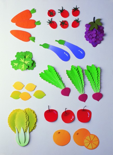 蔬菜纸雕图片(2张)