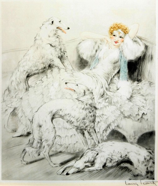 Louis Icart油画作品（二）图片(16张)