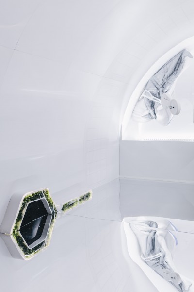 太空舱模型的展览图片(10张)