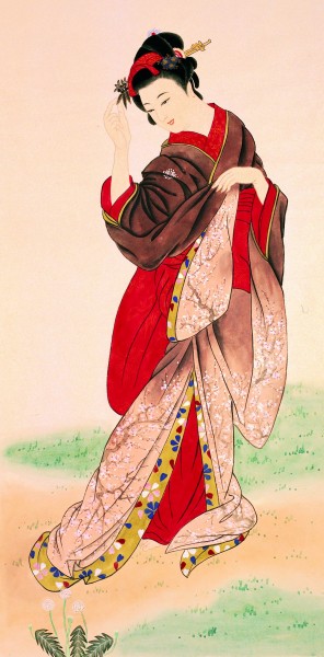 唐代仕女图片(40张)