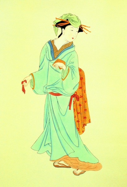 唐代仕女图片(40张)