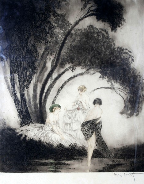 Louis Icart绘画作品欣赏（三）图片(18张)