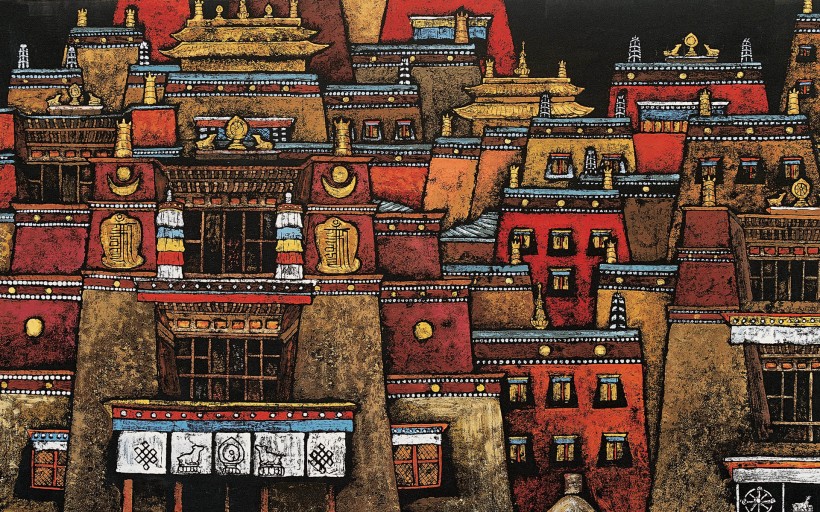 藏族祥巴图片(40张)