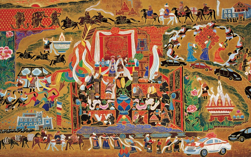 藏族祥巴图片(40张)
