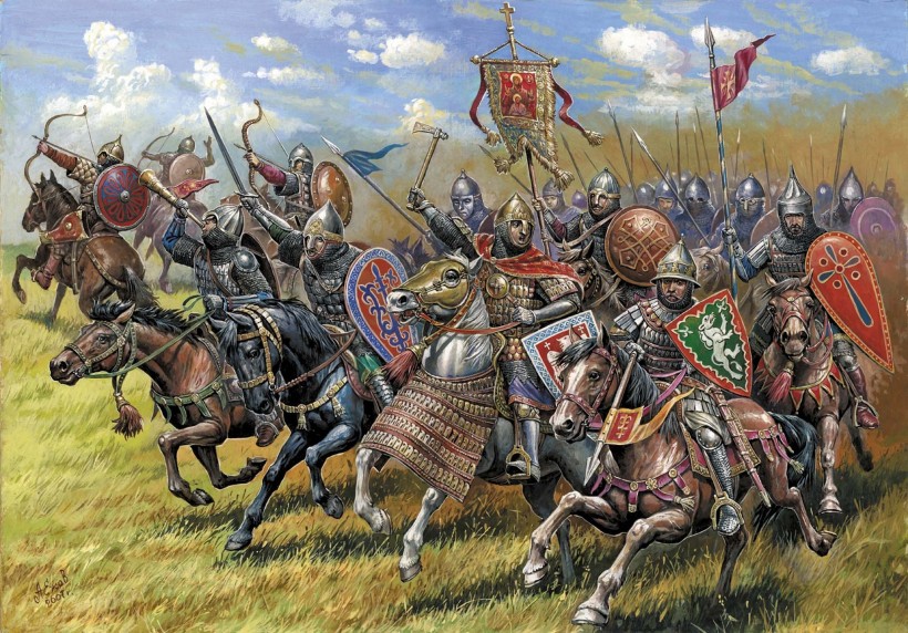 古代战争插画图片(19张)