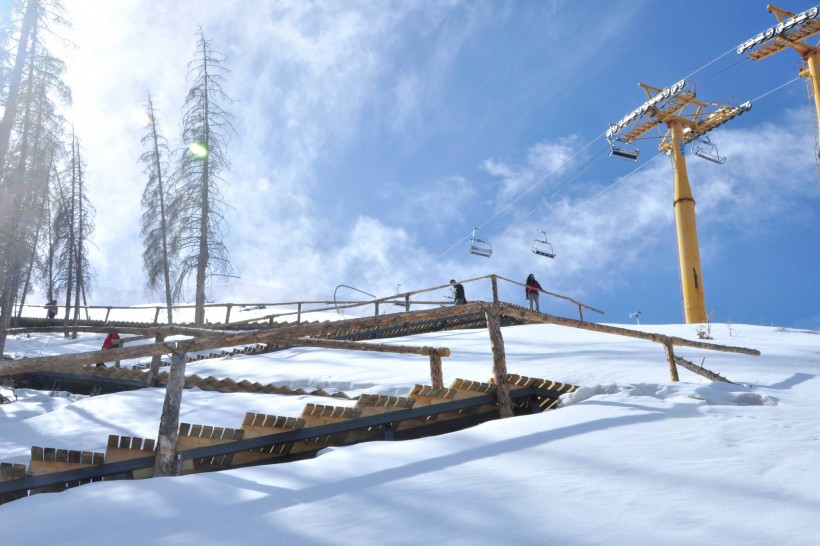 高山滑雪场图片(18张)