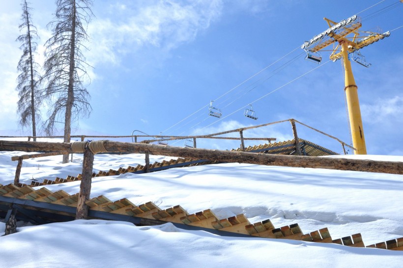高山滑雪场图片(18张)