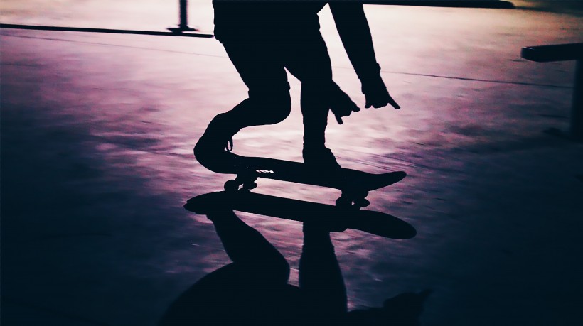炫酷的滑板运动图片(12张)