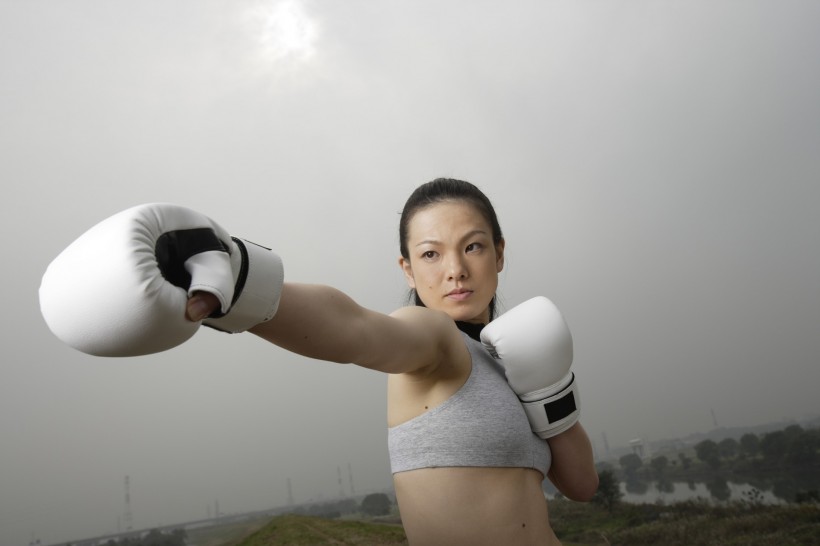 女性搏击健身图片(50张)