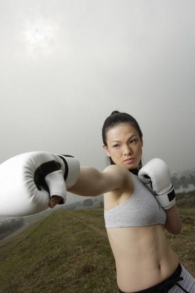 女性搏击健身图片(50张)
