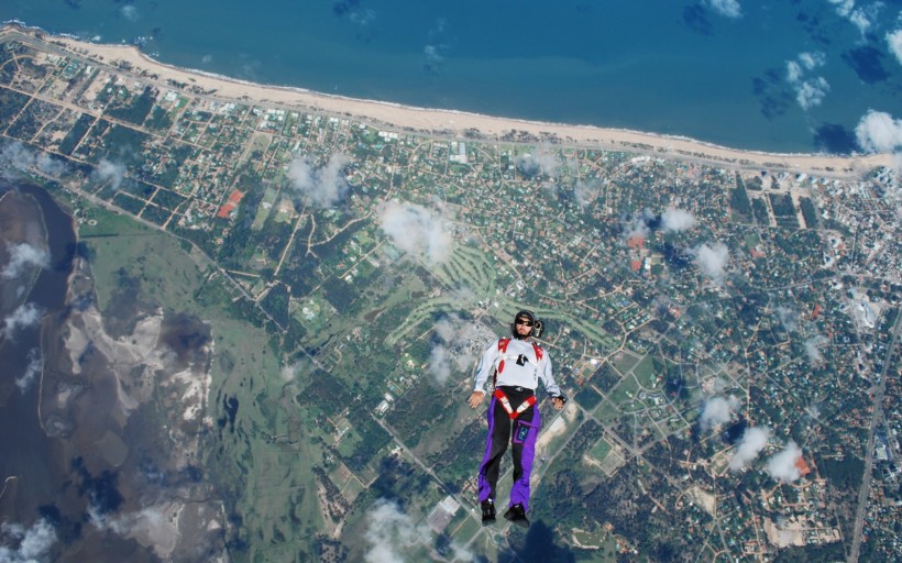 高空跳伞图片(7张)