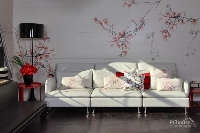 中式风格复式卧室效果图