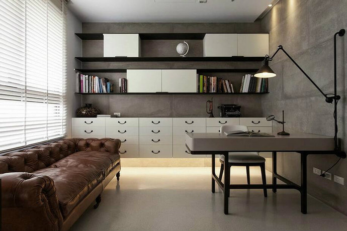 现代崇尚极简主义公寓装修设计