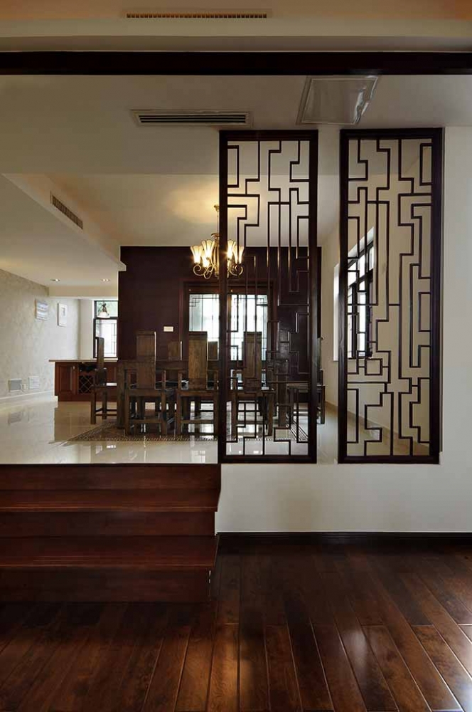传统中式风格二居室设计欣赏