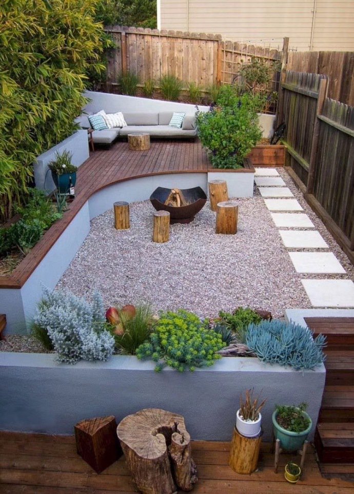 没有大空间，也能打造漂亮的花园 阳台装修效果图