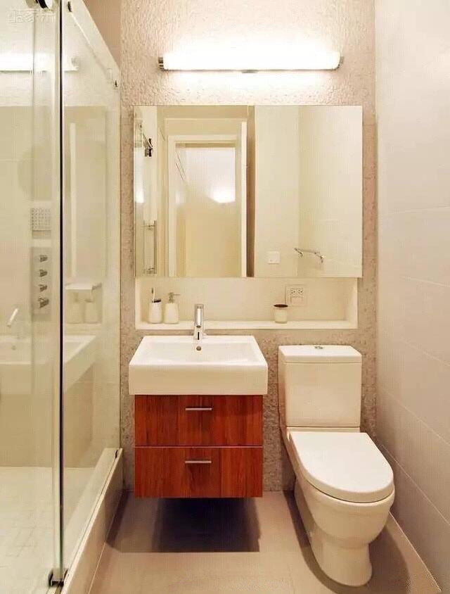 小户型卫浴间干湿分离设计