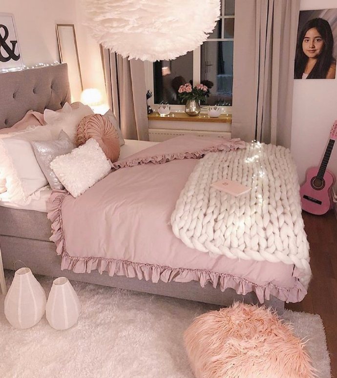 超温馨的卧室装饰，参考一下