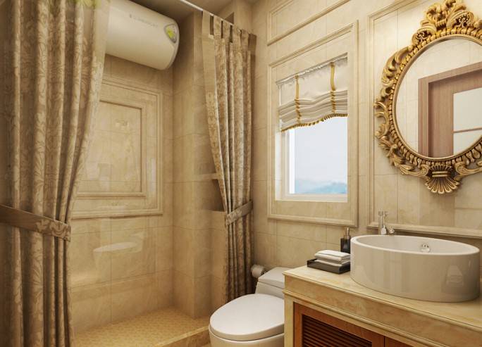 美式浴室淋浴房案例展示