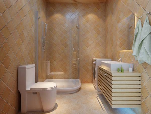 欧式简欧卫生间浴室设计方案