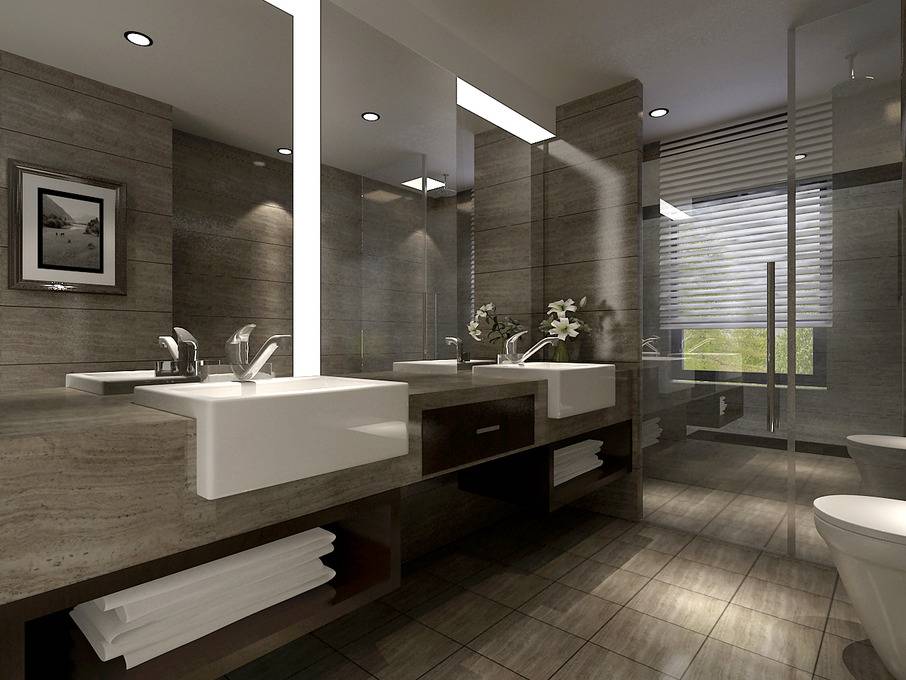现代卫生间别墅设计案例展示