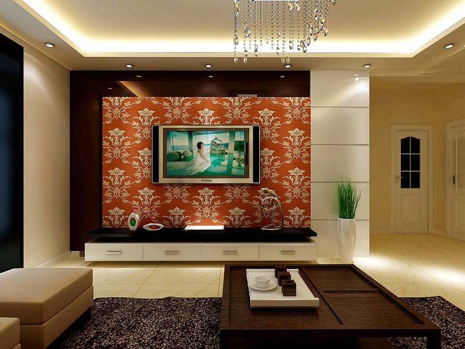 现代客厅一居室设计案例