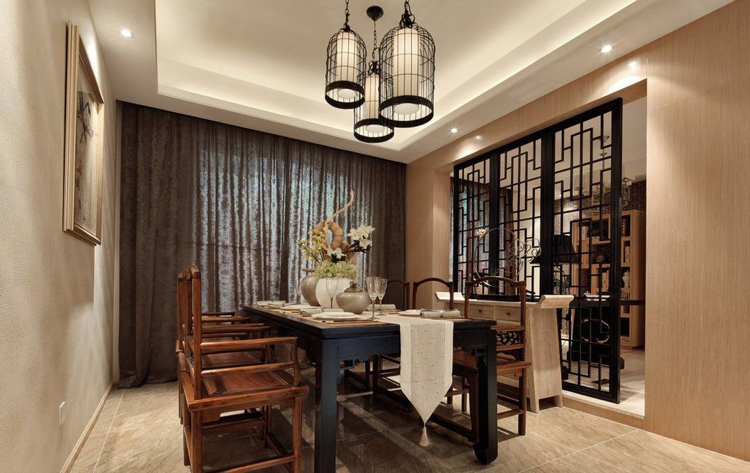 中式中式风格新中式餐厅图片