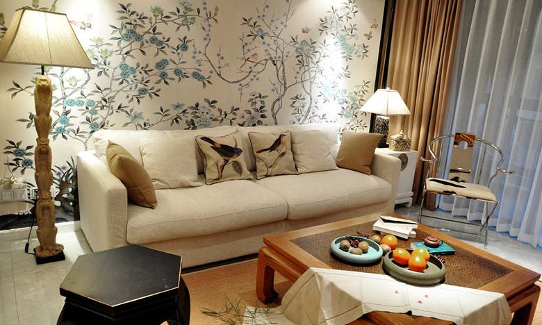 中式客厅沙发客厅沙发设计案例