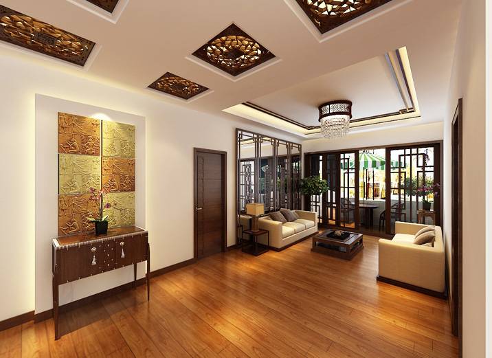 中式客厅别墅设计方案