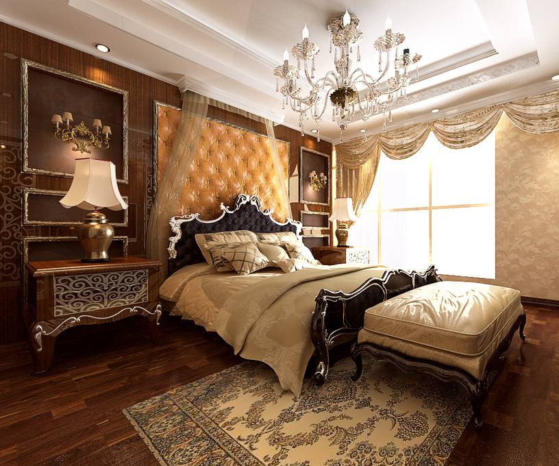欧式古典欧式风格卧室图片