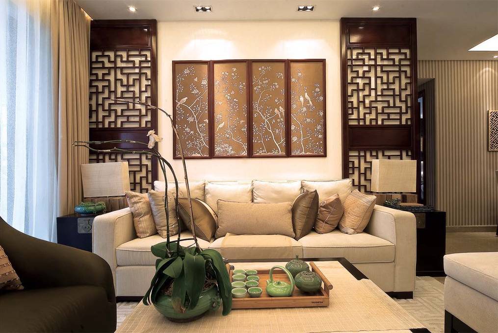 中式古典客厅设计案例