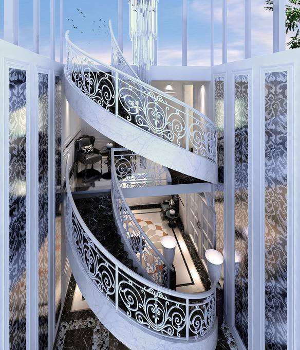 新古典楼梯设计图