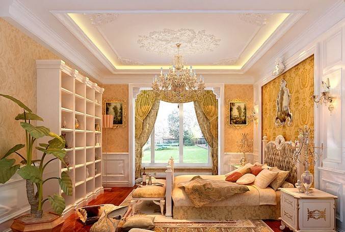 欧式古典欧式风格卧室设计方案