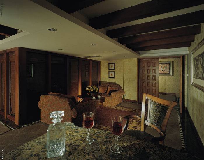 美式古典美式古典风格古典风格客厅装修案例
