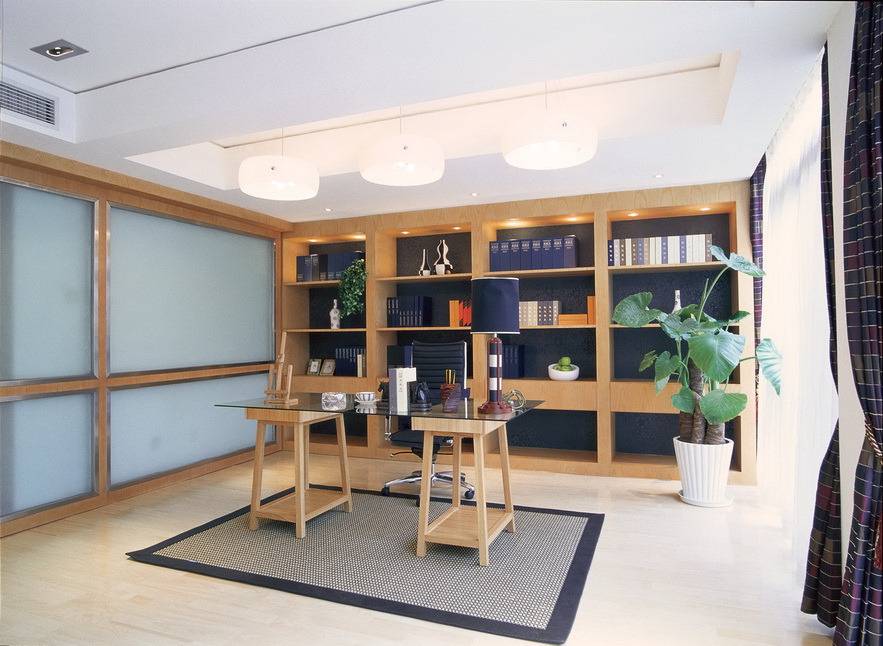 美式美式风格书房设计案例展示