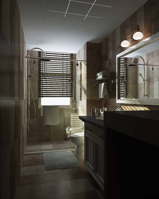 中式中式风格浴室设计案例展示