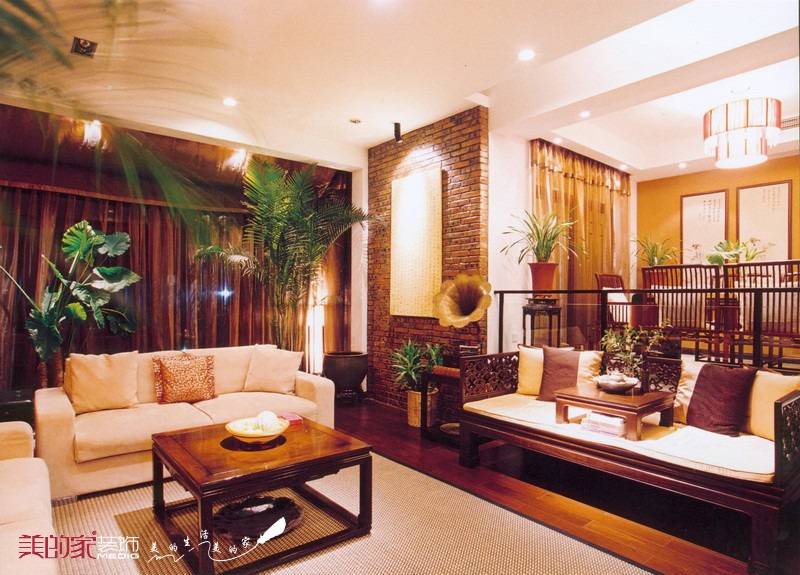 中式客厅别墅设计案例