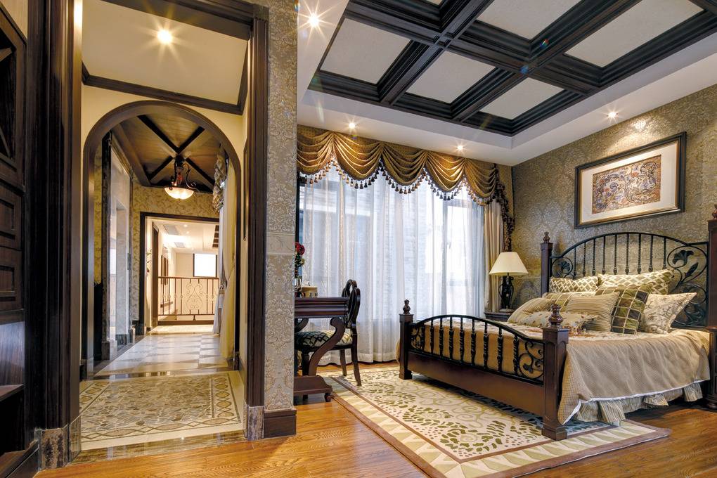 新古典古典新古典风格古典风格卧室别墅设计案例展示