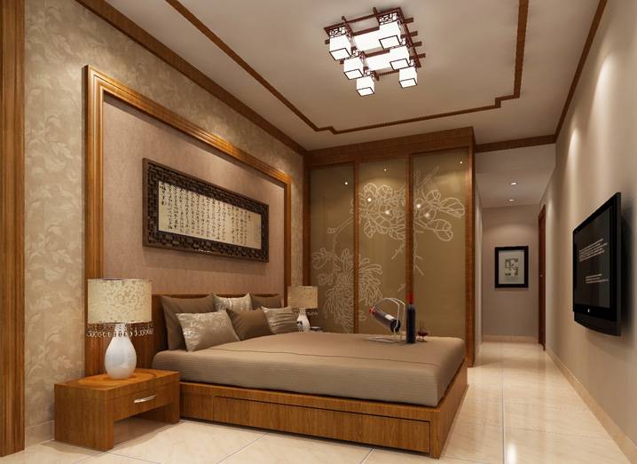 中式新中式卧室设计图