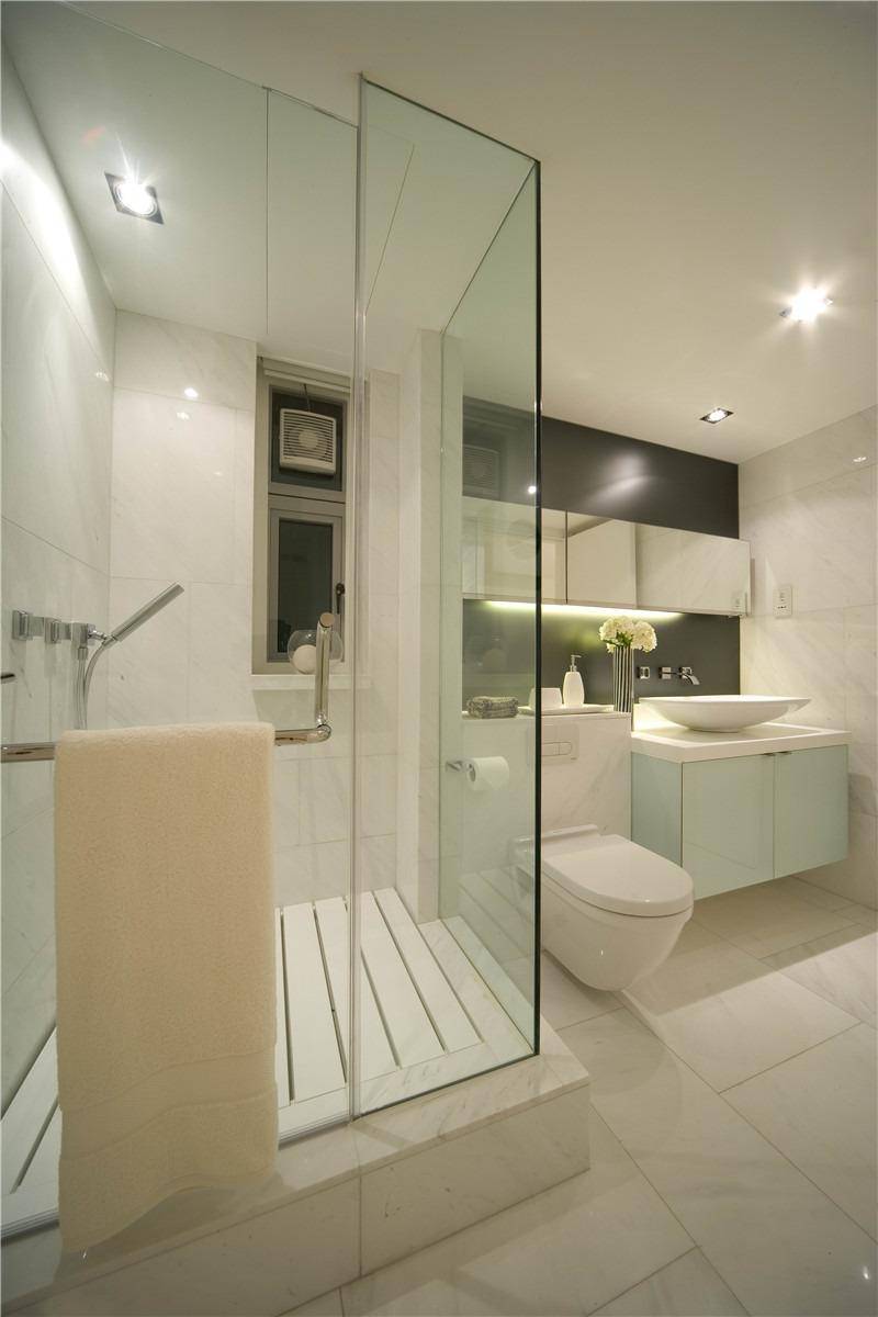 现代简约卫生间浴室淋浴房设计案例展示