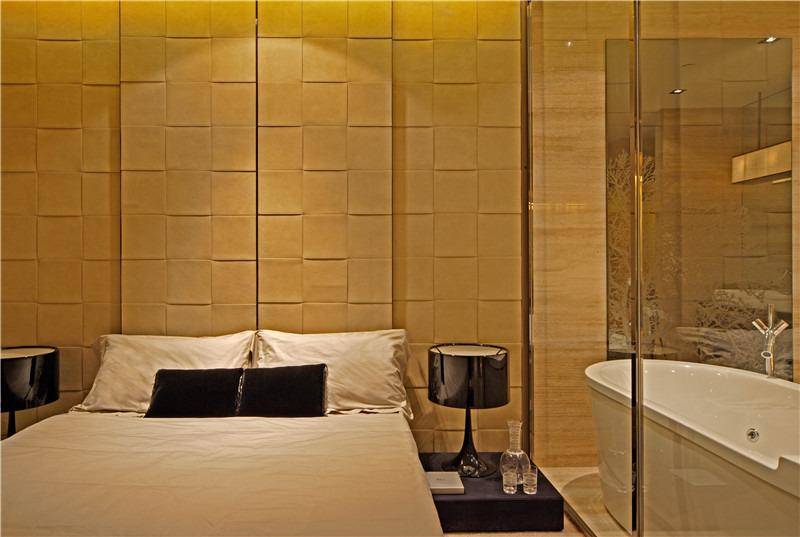 现代简约卧室浴室设计方案