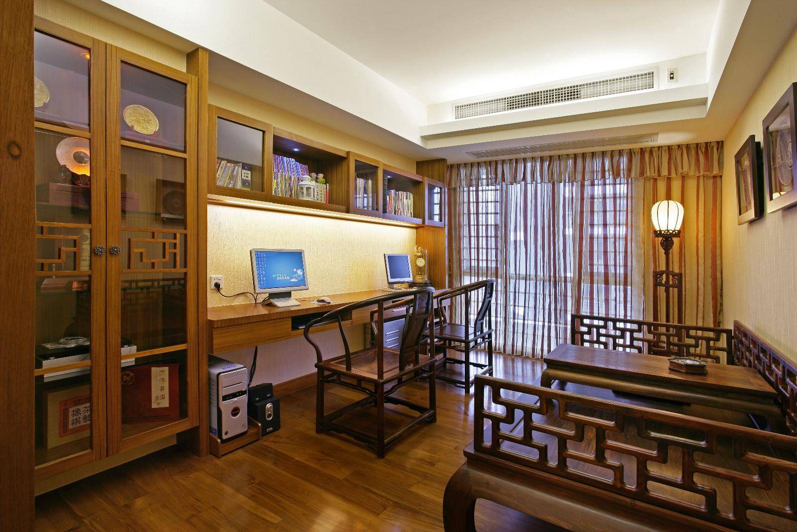 中式书房装修案例