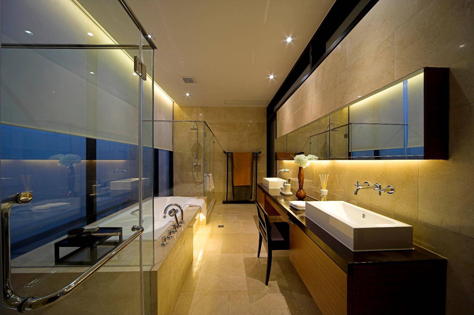现代简约卫生间浴室效果图