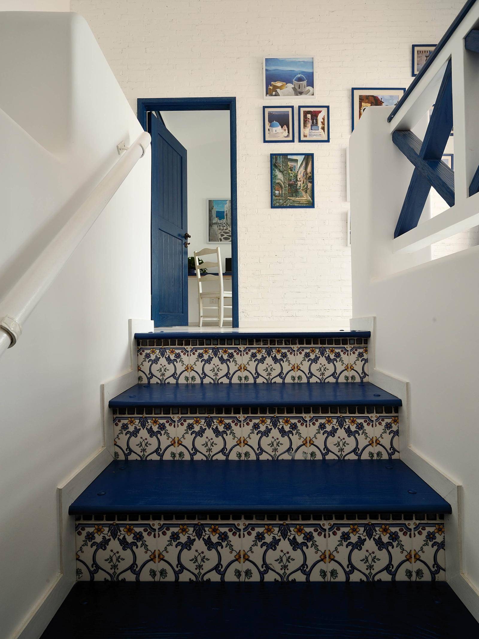 地中海走廊楼梯设计案例展示