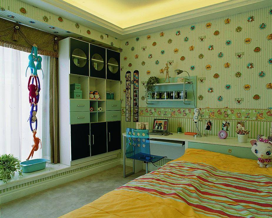 现代简约儿童房设计案例展示