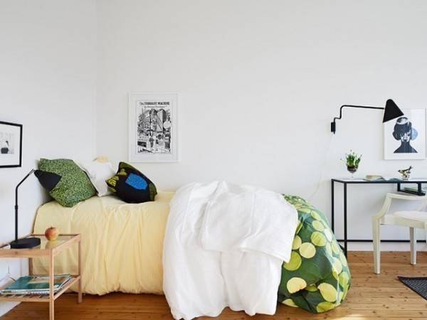 清新现代时尚卧室装修案例