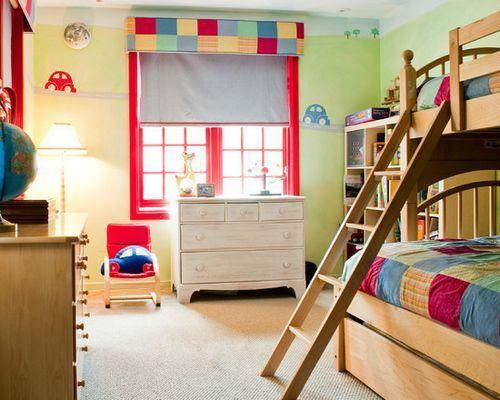 现代简约美式儿童房装修图