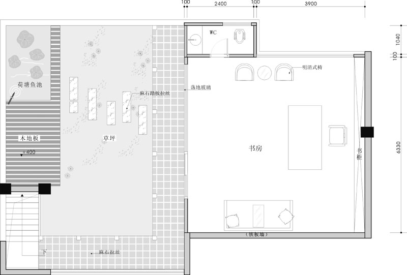 沉木书香室内设计图片_12张