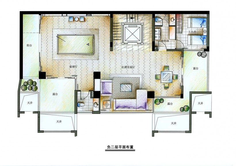 广州颐和高尔夫庄园B区A型别墅样板房图片_40张