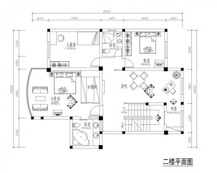 丽江吕宅经典室内装修案例图片_6张