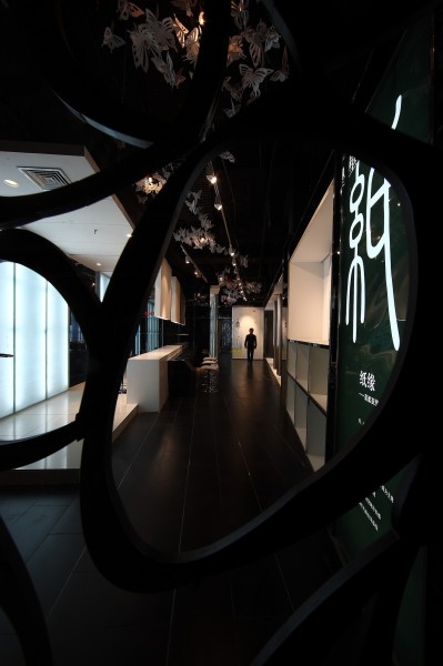 柔然壁纸的展示空间设计图片_19张